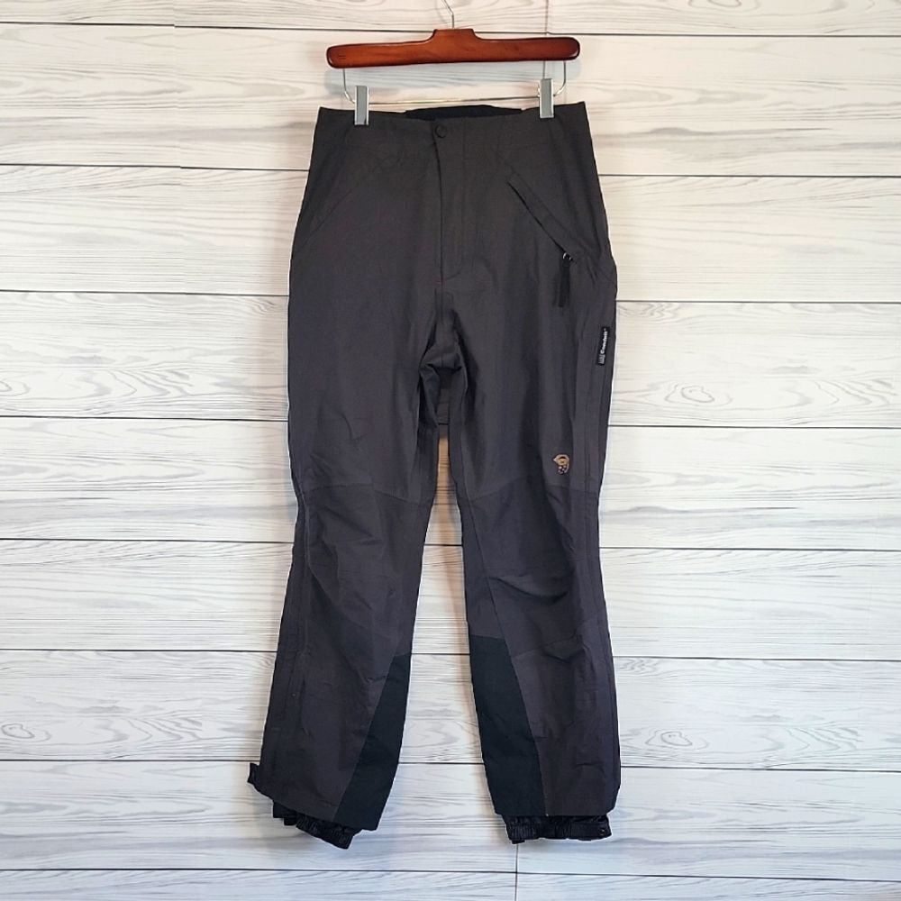 Mountain Hardwear Conduit  Dark Gray Ski  Snkwboard Pants Womens Size 8